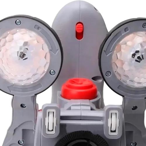 Інтерактивна дитяча іграшка Мотоцикл трансформер YJToys YJ388 - 6 з музичними ефектами, Іграшковий музичний квадроцикл від батарейок для дітей