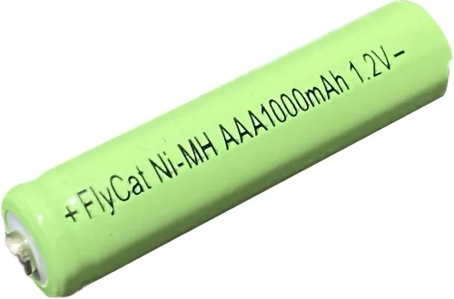 Акумуляторна батарейка FlyCat Ni-MH AAA 1000 mAh 1000 mAh 1.2V міні пальчикова для іграшок пультів, пультів ліхтариків, ліхтариків Акумуляторна батарея 1000мАч для пристроїв