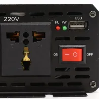 Автомобільний інвертор напруги UKC SSK SSA-3000A 12V-220V 3000W з функцією плавного пуску, авто перетворювач напруги струму 12В 220В 3000Вт