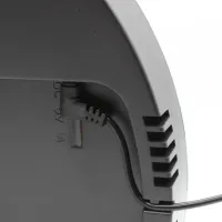 Електронний настінний годинник LED Wall Clock DS-3813L 26см з будильником і календарем, Цифровий круглий годинник зелений з білим на стіну від USB Чорні