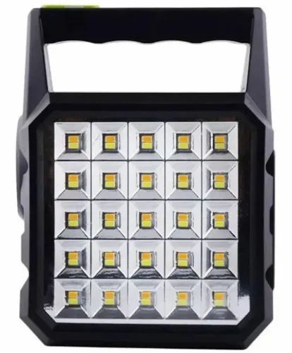 Автономна Сонячна зарядна станція Solar Gdlite GD-105 Power Bank з сонячною панеллю і 3 LED лампочки, Прожектор ліхтар з функцією повербанка