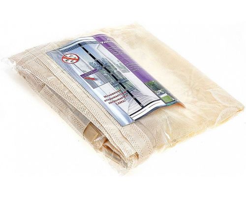 Антимоскітна сітка на магнітах Magic Mesh Beige 90Х210 см розсувна магнітна москітна штора від комах комарів, мух на двері Бежева Меджик Меш