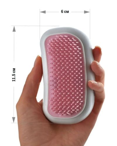 Электрический массажер для кожи головы Head Massager силиконовая массажная расческа от выпадения и роста волос умная щетка от головной боли и перхоти