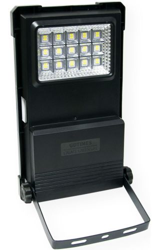 Портативная солнечная зарядная станция Gdlite GD-07А аккумуляторный светодиодный фонарь повербанк с лампочками, солнечной панелью Power Bank USB 30W
