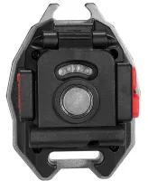 Нагрудный аккумуляторны LED фонарик брелок Police Lamp W5144 с прикуривателем и свистком, Походный фонарь с зажигалкой и брелком 7 режимов от USB
