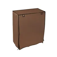 Складная тканевая полка шкаф для хранения обуви Shoe Cabinet A-5 90x56x27 см 4 полки, Пылезащищенная полка органайзер каркасный 5556 HCX 7688