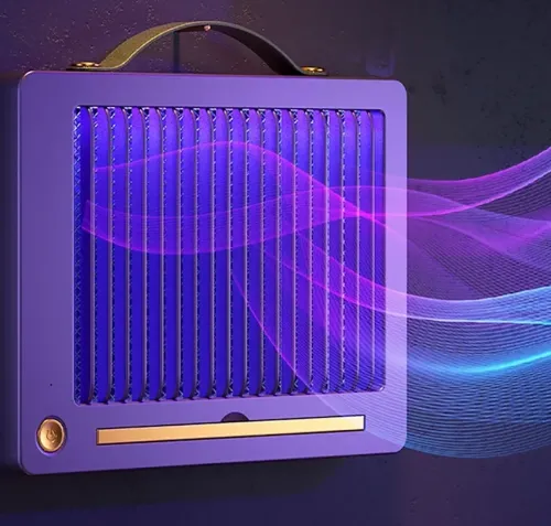 Акумуляторна Світлодіодна лампа пастка для літаючих комах Mosquito Killer Shock Lamp Y13, знищувач комарів, мух і мошок Y - 13 3W від USB