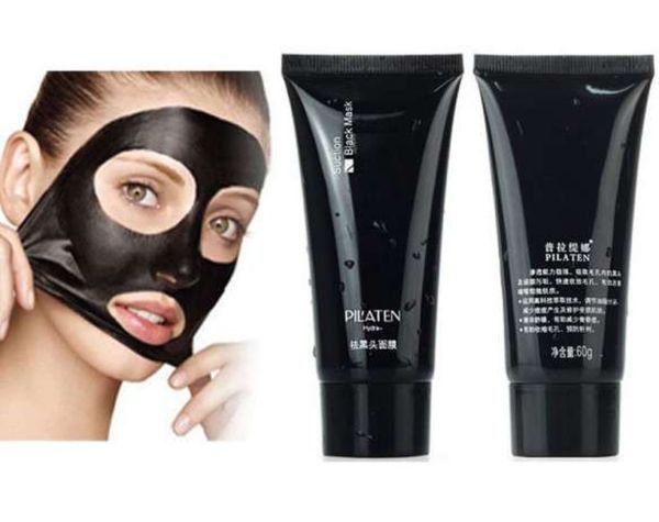 Чорна маска Pilaten Black Mask в тюбику, очищаюча маска для обличчя-плівка від чорних крапок