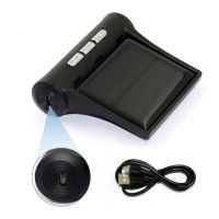 Зовнішні датчики тиску в шинах універсальні TPMS + SOLAR система контролю і температури тиску в шинах з сонячною панеллю і цифровим РК-дисплеєм, 