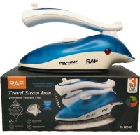 Складана ручна праска RAF R.1259B 800W з регулятором температури і резервуаром для води, Парова праска відпарювач Раф з керамічною підошвою, Парова праска відпарювач Раф