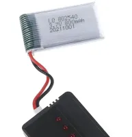 Універсальний акумулятор для квадрокоптера Syma 3.7v 800mAh, батарея для квадрокоптерів