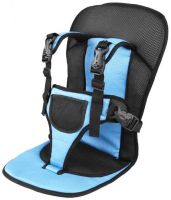 Детское бескаркасное автокресло Multi Function Car Cushion Синий, Универсальное авто кресло ребенку в машину до 25 кг, Удобное автомобильное кресло