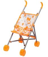 Дитячий набір Baby Play House CS0848-7A Лисички гойдалки шезлонг гойдалка коляска і лялька, Комплект з лялькою і аксесуарами для ляльки та іграшок