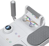 Регульована дошка упор для віджимань з упорами Push-up Board Support Muscle JT-999-1 3в1 з таймером платформа тренажер для рук, преса і грудей