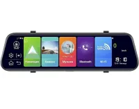 Автомобільний відеореєстратор дзеркало DVR MR-810 10 " дюймів з камерою заднього виду, сенсорним дисплеєм Full HD авторегістратор V4 Android 2 камери
