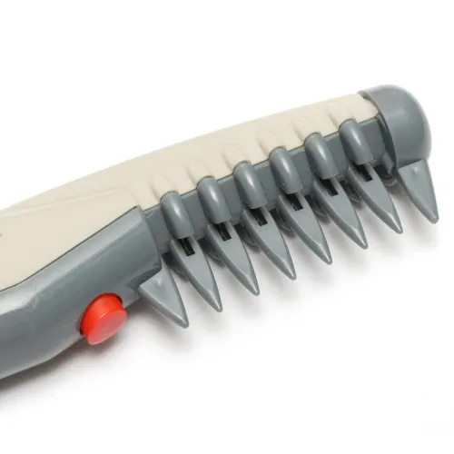 Електрична гребінець щітка для тварин всіх порід кішок і собак Knot Out Electric Pet Comb WN-134, Электрорасческа для грумінгу тварин