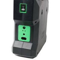 Автономна сонячна станція GDlite GD - 1000A зарядна система Power Bank, ліхтар і 4 LED лампочки з функцією повербанка і радіо для кемпінгу Чорна