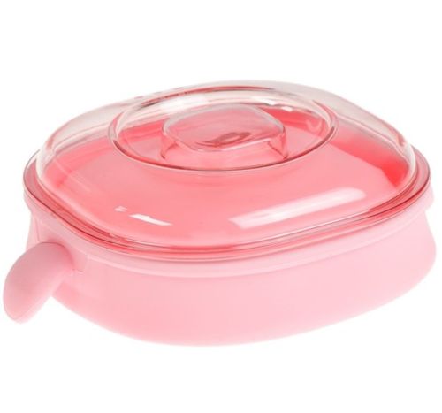 Силіконовий баночний воскоплав Wax Boiling Bowl Bucos SL-400 100W, складаний нагрівач воску на 400мл в таблетках, гранулах або дисках AND651