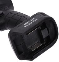 Акумуляторна повітродувка фен Blower ETP LD18-21V для прибирання снігу та листя з 2 акумуляторами, Бездротова дуйка для видалення пилу Чорна