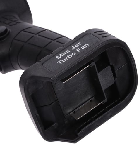 Акумуляторна повітродувка фен Blower ETP LD18-21V для прибирання снігу та листя з 2 акумуляторами, Бездротова дуйка для видалення пилу Чорна