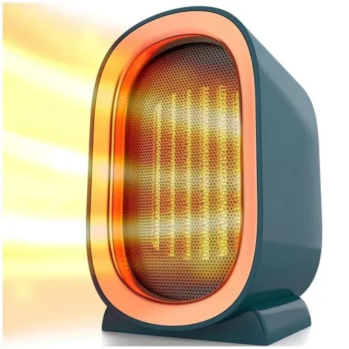 Настільний керамічний обігрівач тепловентилятор Indoor Heater XH-1201 1200W, підлоговий електричний тепловентилятор PTC 2 режими від мережі 220В