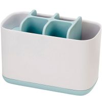 Настольная подставка органайзер Large Toothbrush Caddy для зубных щеток и пасты на 6 отсеков, Держатель зубной щетки Joseph для ванной комнаты Белый