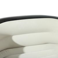 Надувний двомісний диван крісло Avenli 98139 Inflatable Sofa до 200 кг для відпочинку, Флокірований пуф ліжко XL-1134 138х87х71 см для дому