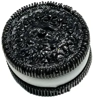 Силіконова іграшка антистрес сквіш Печиво Oreo Pinch Family 10,5 см з ворсинками для рук Дитяча м'ялка у вигляді печива Таба Орео Squishy для дітей