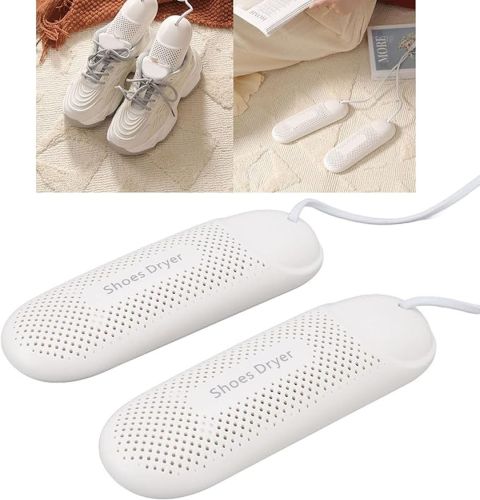 Електрична Дезодоруюча сушарка взуття Shoes Dryer BZ-HXQ02 220V пристрій стерилізатор для сушіння взуття з терморегулятором від мережі 1625-1 Біла