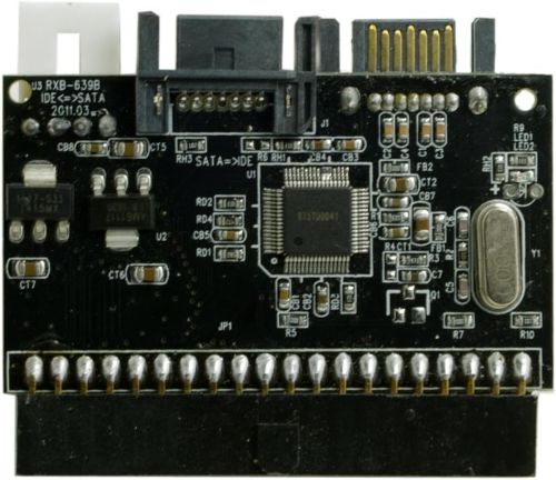 Переходник SATA IDE 100/133 адаптер двусторонний