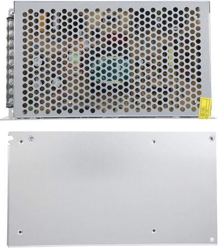 Універсальний блок живлення адаптер Ataba 5V 10A 50w S-50-5 Metall для SMD світлодіодних стрічок моніторів в металевому корпусі на 10 A