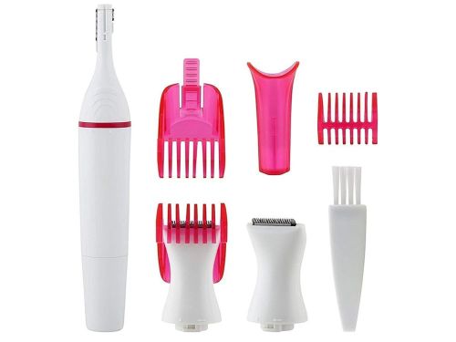 Женский электрический триммер Veet Sensitive Precision Expert эпилятор для лица и тела, электробритва со сменными насадками Sweet Sensitive