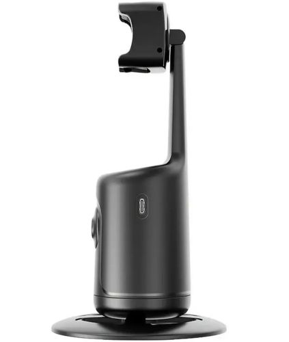 Настільний смарт монопод стабілізатор Gimbals P01 для телефону з датчиком проходження 360°, Тримач з кріпленням на штатив з відстеженням особи