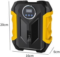 Автомобильный компрессор CarSun Air Pump C1399-1 автокомпрессор с дисплеем и фонарем для подкачки шин от прикуривателя 12V воздушный насос для машины