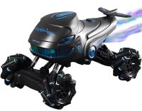 Іграшкова дитяча машинка автомобіль Акула S-Drift S883 з пультом ДУ, Гоночна машина 2,4 ГГц з підсвічуванням і парою на радіокеруванні для дітей