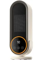 Електричний керамічний обігрівач тепловентилятор Heating Fan E68S 1200W, переносний електрообігрівач дуйка 2 режими з пультом ДУ для дому