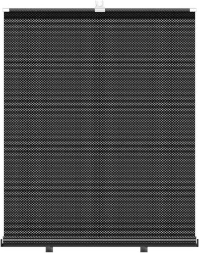 Сонцезахисна рулонна шторка козирок RolerProtect 40x125 см на коліщатках для спальні і автомобіля, Автомобільні жалюзі ролет на вікна Чорна