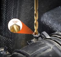 Набор инструментов Vevor Set YM-35 35 предметов для шуруповерта и дрели, Комплект экстракторов сверл для сломанных, слизанных саморезов и болтов