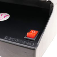 Ультрафіолетовий Автоматичний детектор валют Money Detector AD-118AB AC-220V, УФ лампа для швидко перевірки грошей купюр працює від мережі Чорний