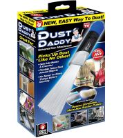 Щілинна насадка для пилососа Dust Daddy для видалення пилу, щітка з пластиковими трубочками для прибирання важкодоступних місць дасть Дедді Чорна