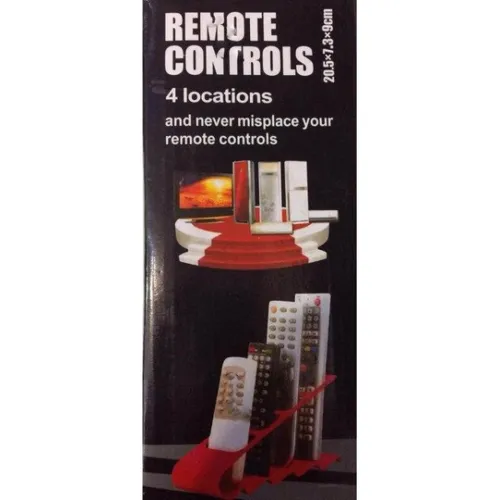 Підставка для пультів на 4 Відділення Remote Controls Rack для дому, Органайзер для домашнього пульта дистанційного керування 4 секції