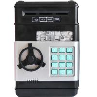 Детская электронная копилка сейф Mony Safe, купюроприемник, банкомат, с кодовым замком для бумажных купюр, монет на батарейках Piggy Number Bank