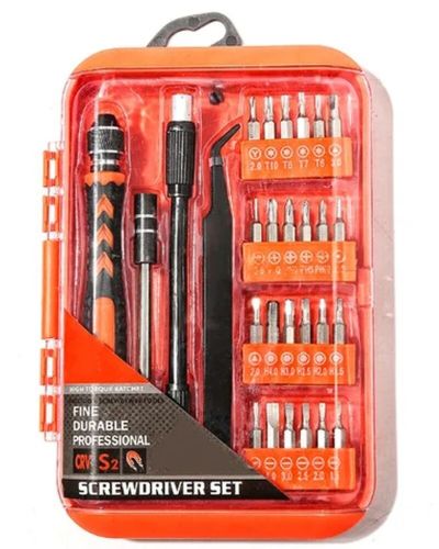 Універсальний комплект магнітних викруток 28 в 1 Screwdriver Set SW-91025 в кейсі, набір з 24 Викрутки пінцет і Подовжувач валу для розбору техніки