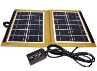 Складна сонячна панель батарея Solar Panel CCLamp CL-670 7W з USB виходом для зарядки телефону, Портативна зарядна станція трансформер від сонця