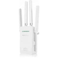 Репітер Wi-Fi сигналу PIX-LINK LV-WR09 з 4-ма вбудованими антенами Підсилювач, ретранслятор, Роутер до 300 мб/з, міні WiFi маршрутизатор Repeater / AP