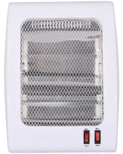 Кварцовий інфрачервоний обігрівач Esperanza QH-800A 800w Білий підлоговий електрообігрівач 2 режими, Настільний Електричний