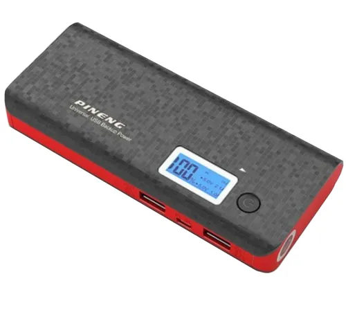 Портативное зарядное устройство PINENG PN-968 Power Bank 10000 mahс LCD дисплеем