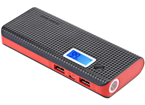 Портативное зарядное устройство PINENG PN-968 Power Bank 10000 mahс LCD дисплеем