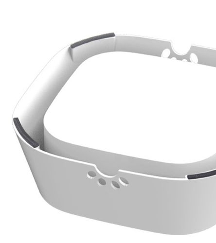 Поїлка непроливайка з плаваючим диском для води Magic Bowl для собак і кішок, Миска антипроливайка для домашніх тварин Біла 1,5 л