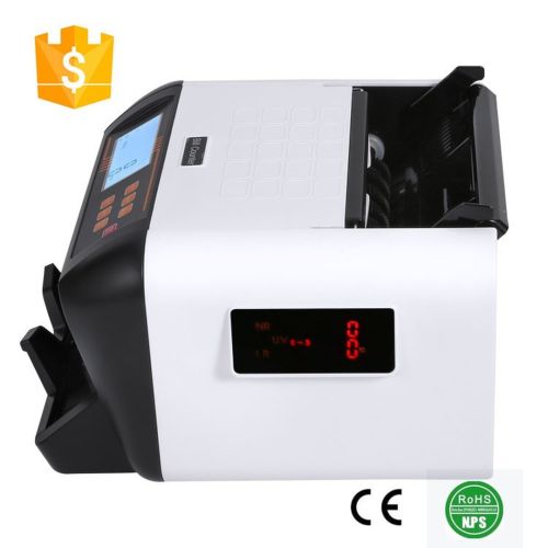 Рахункова машинка з ультрафіолетовим детектором валют Bill Counter C ZC - 555 UV MG з lcd дисплеєм